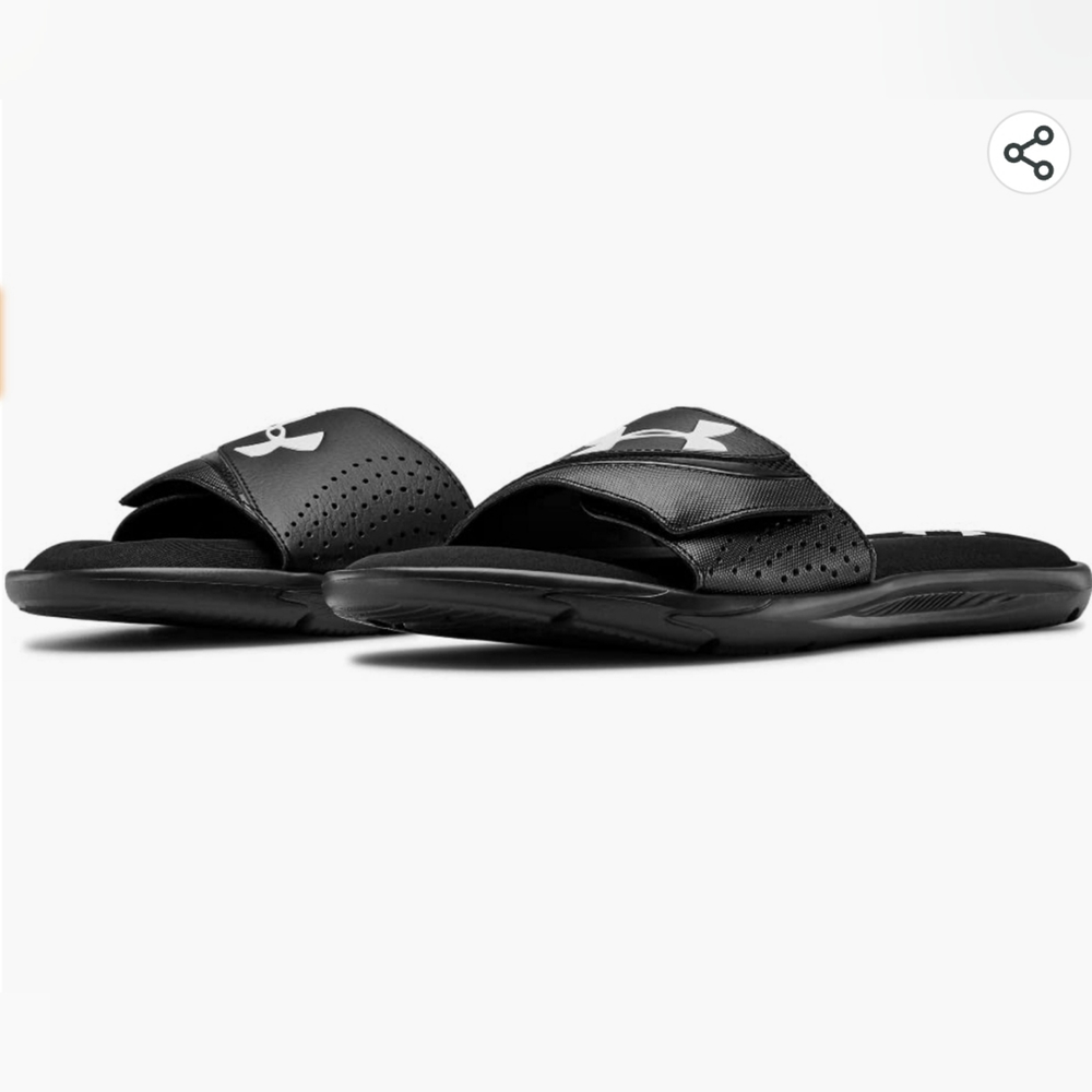 ❗️BEST SELLER❗️UNDER ARMOUR MEN'S IGNITE SLIDE SANDALS - SIZE 10 - Picture 4 of 4
